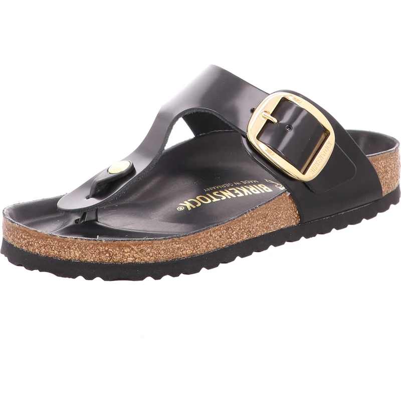 Birkenstock Pantolette Gizeh Big Buckle schwarz