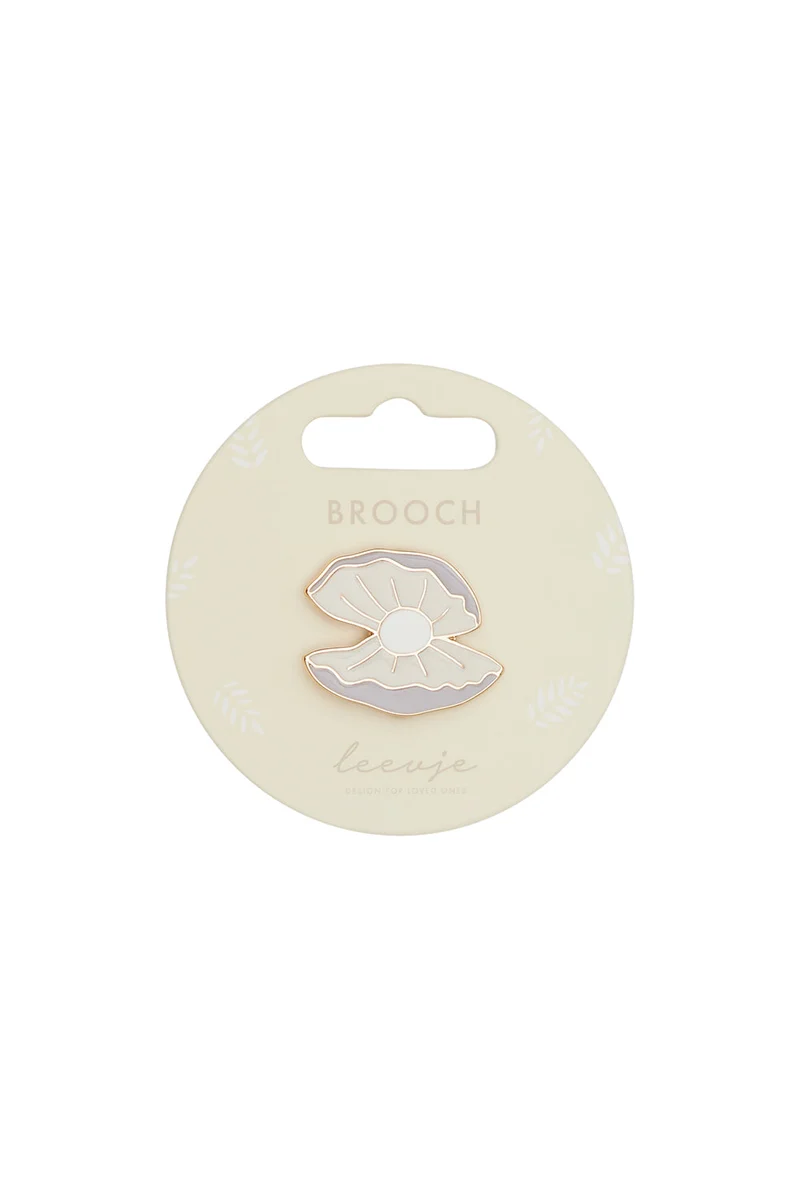 Brosche 'seashell'