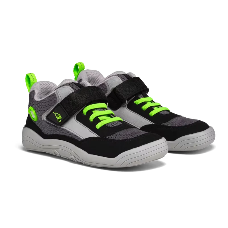 Affenzahn Halbschuh Vegan Cheerly Panther Grey