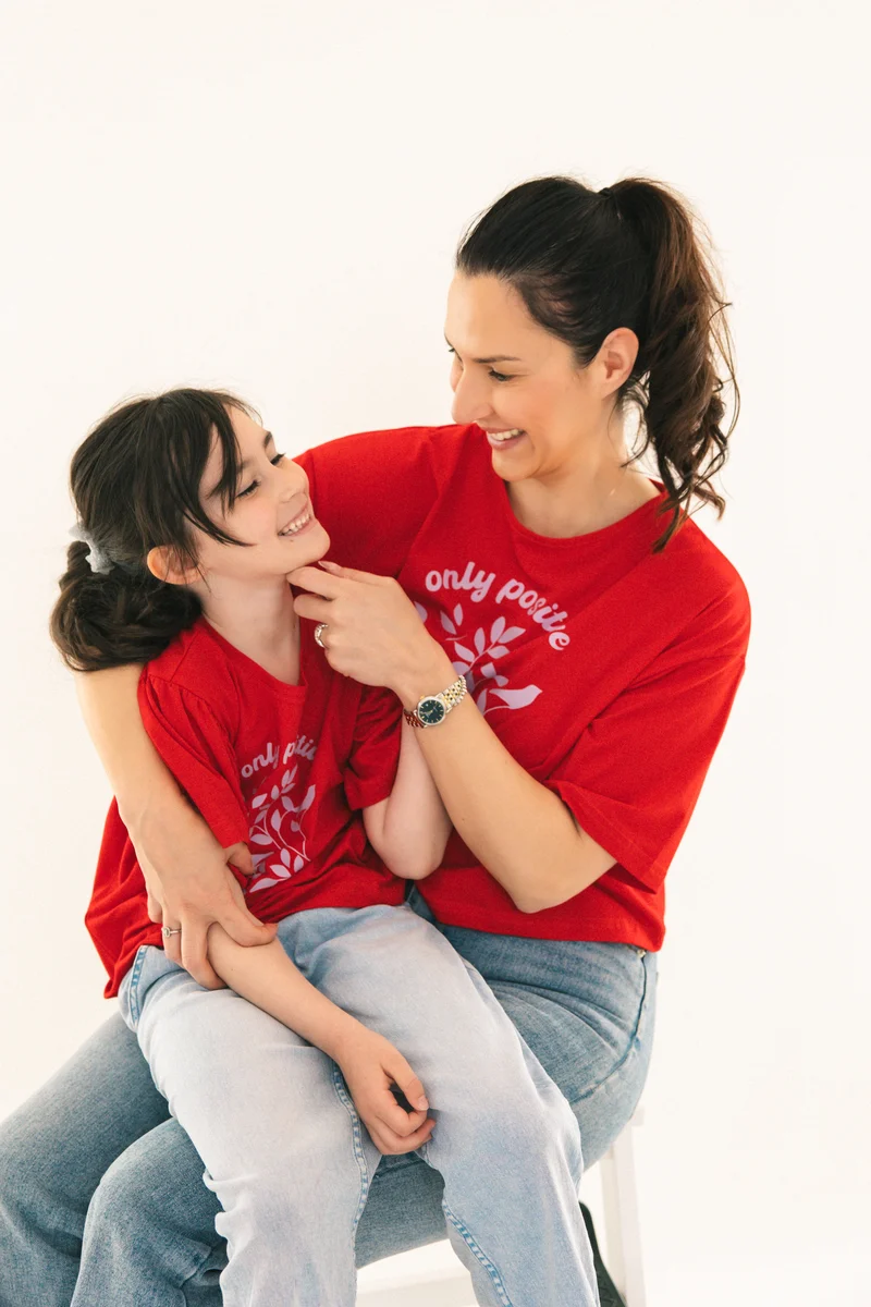 Positive Vibes Mädchen T-Shirt
