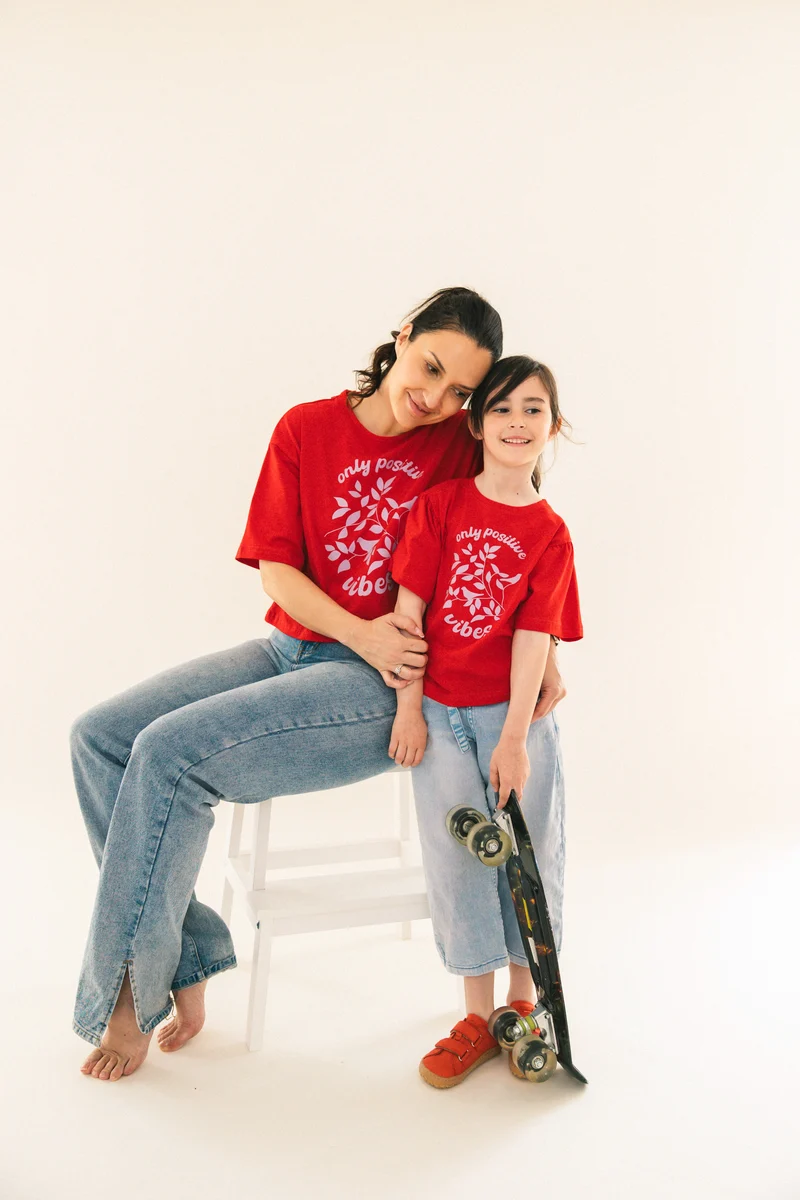 Positive Vibes Damen T-Shirt