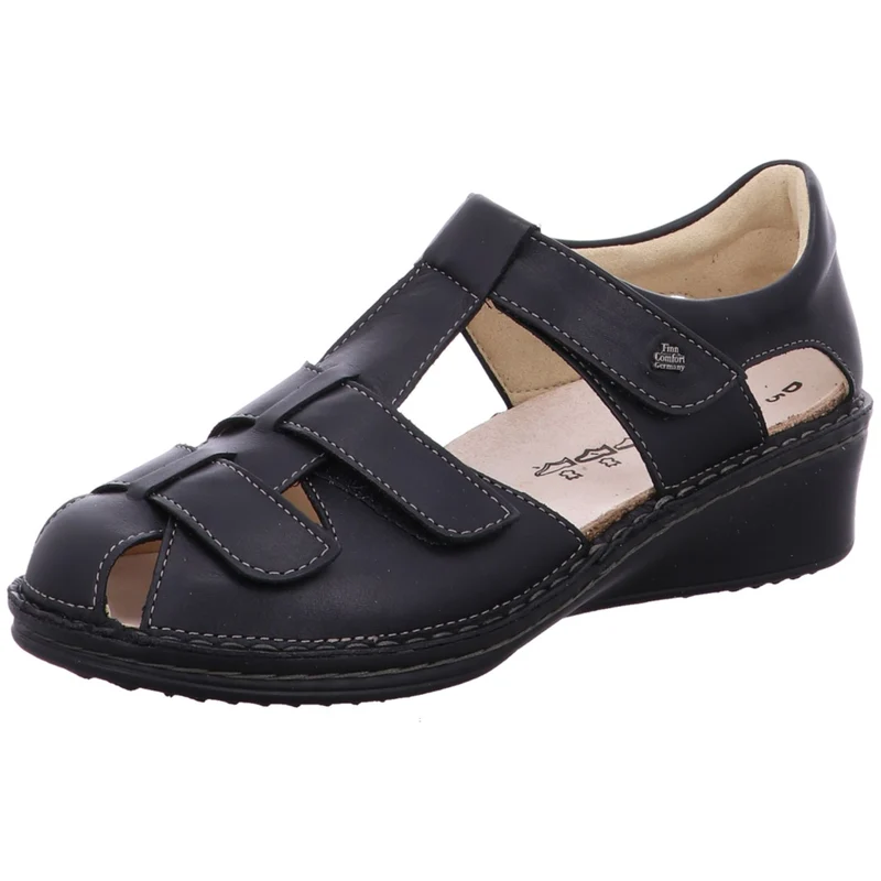 FinnComfort Sandale Fünen schwarz