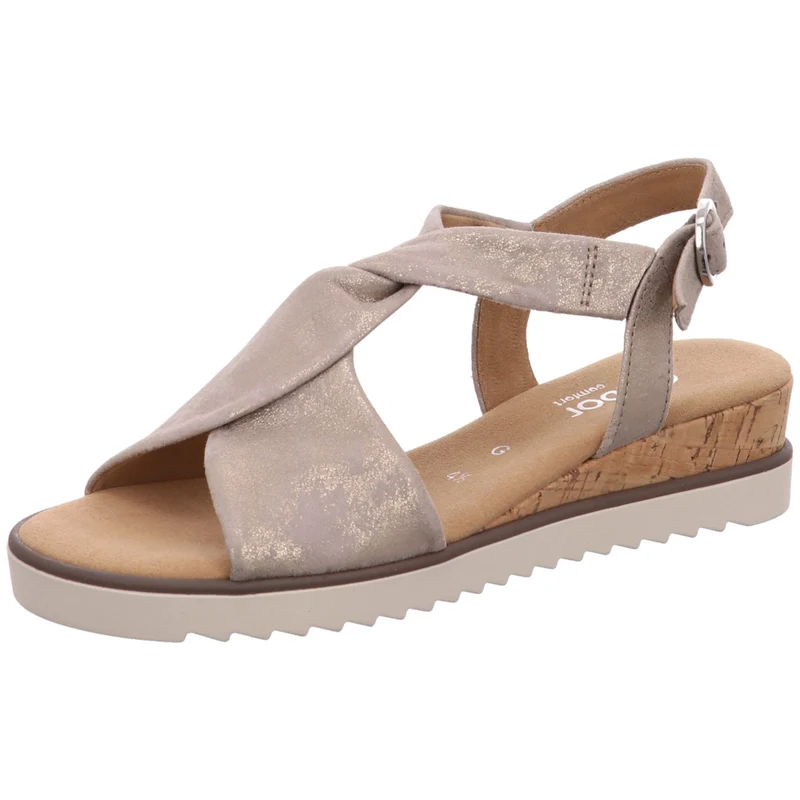 Gabor Sandale Genua metallic