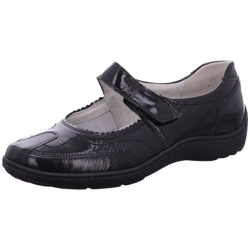 Waldläufer Slipper Henni schwarz