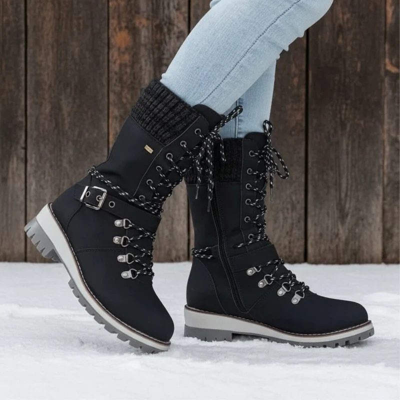 CHILLORQ – Orthopädische, Wasserdichte Winterstiefel Für Damen Mit Thermofutter