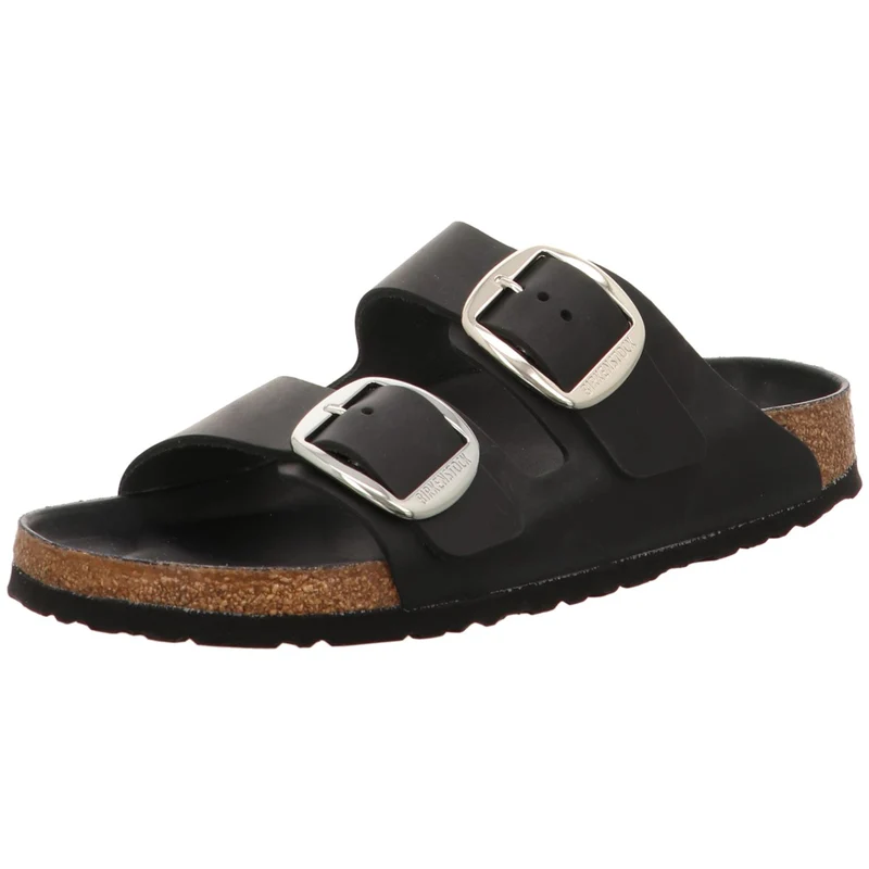 Birkenstock Pantolette Arizona Big Buckle schwarz