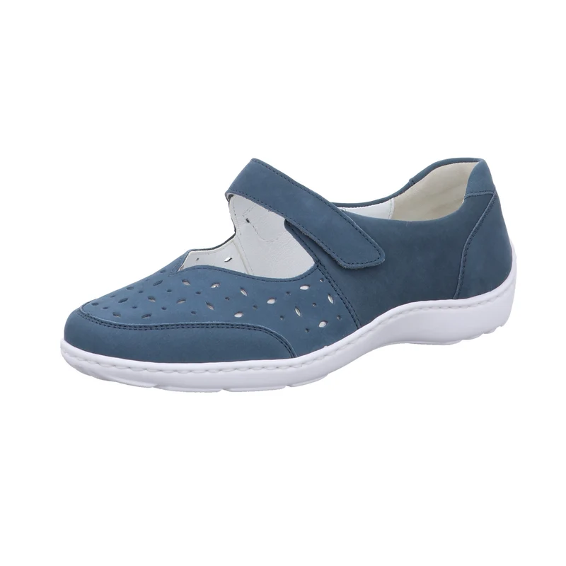 Waldläufer Slipper Henni blau