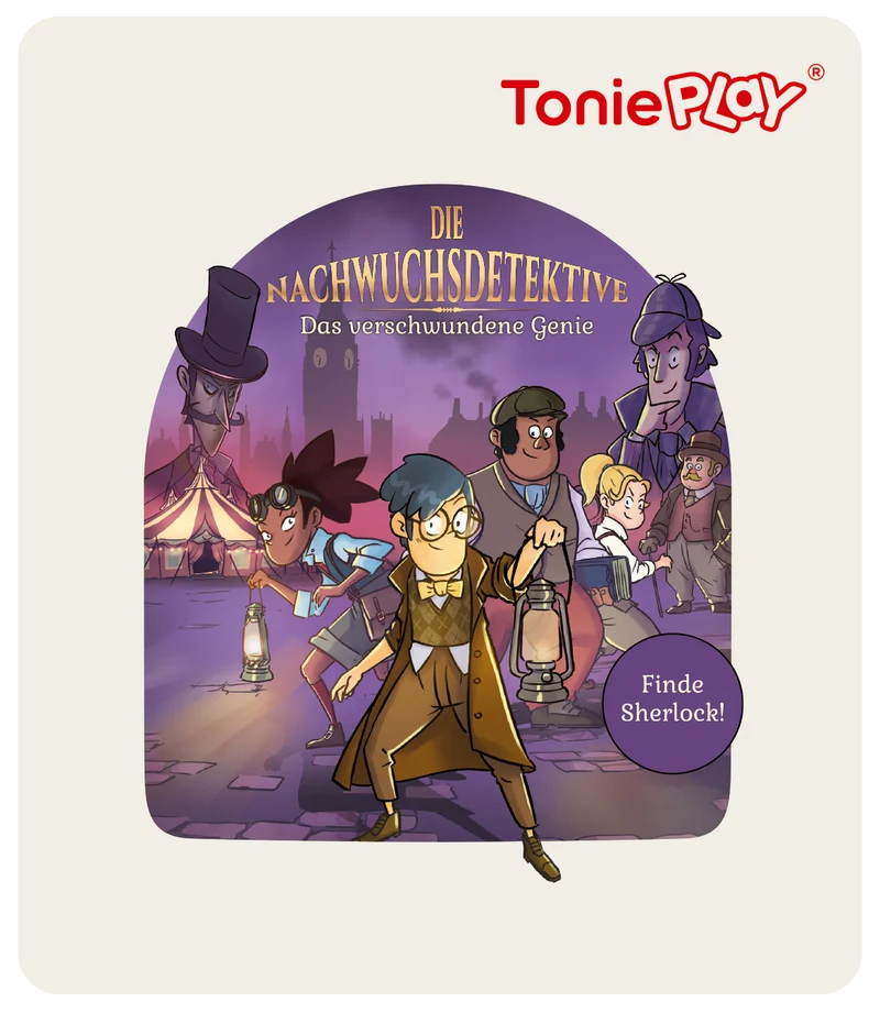 TONIES Toniebox 2 - Tonieplay Game - Die Nachwuchsdetektive - Das verschwundene Genie