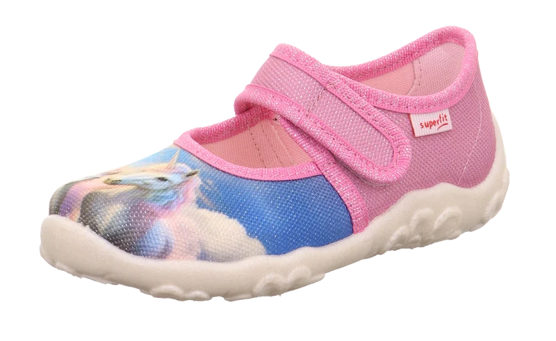 SUPERFIT Hausschuh BONNY 281-556 - rosa / Einhorn