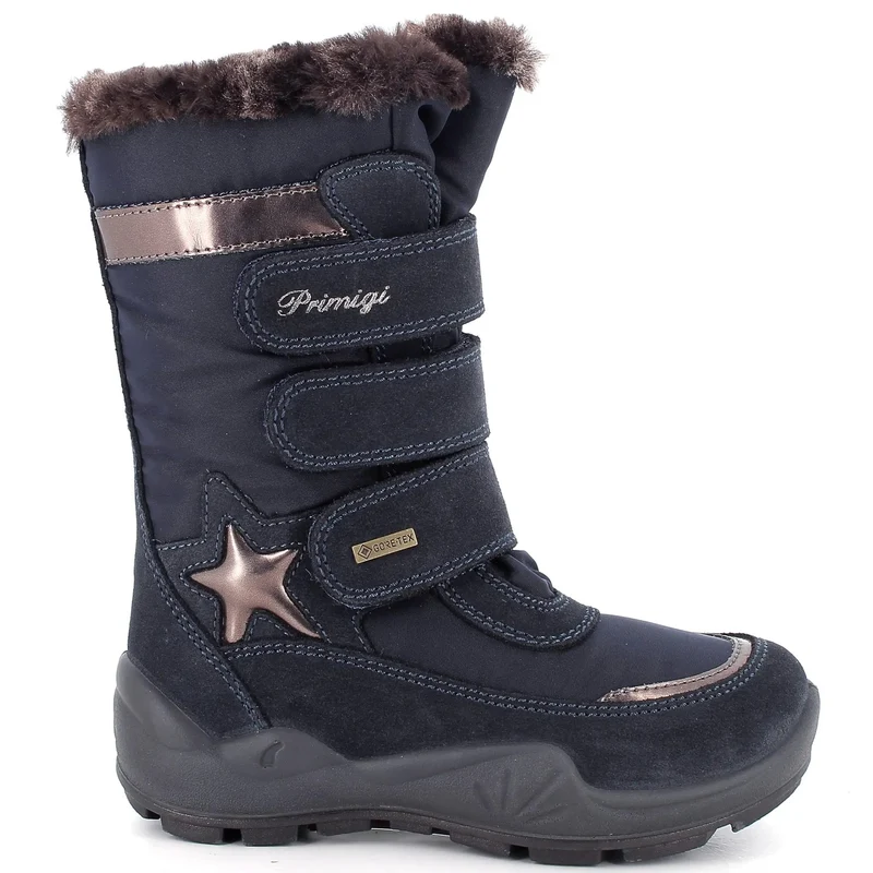 PRIMIGI GORE-TEX Stiefel WINGER 23790-00 - dunkelblau / bronze / Stern