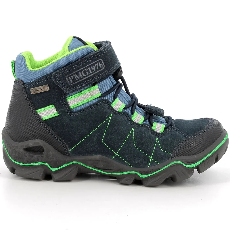 PRIMIGI GORE-TEX Knöchelschuh PATH 23918-00 - navy / neongrün