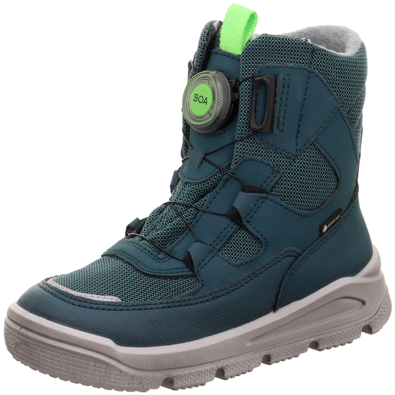 SUPERFIT BOA GORE-TEX Stiefel MARS 9081-701 - petrol / neongrün