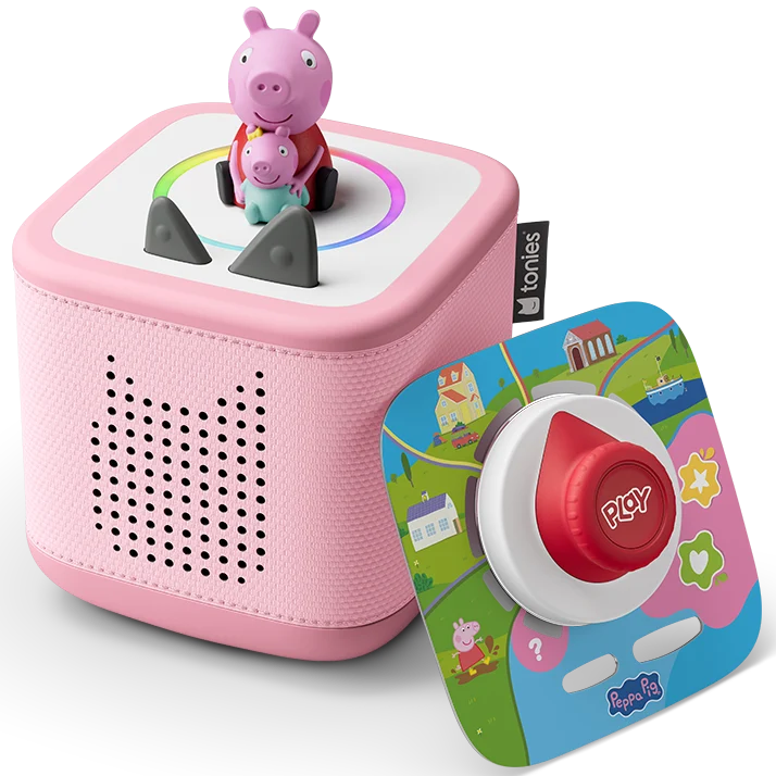TONIES Toniebox 2 - Starter Set Rosa Play Set Peppa Pig
