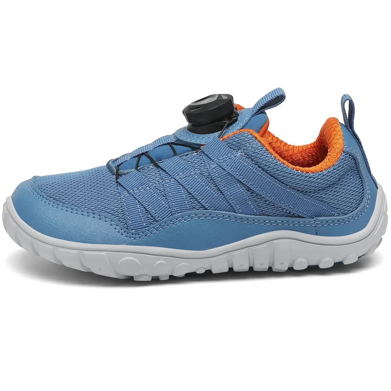 SAGUARO Barfußschuh BOA KID FORESTEP I - blau / orange