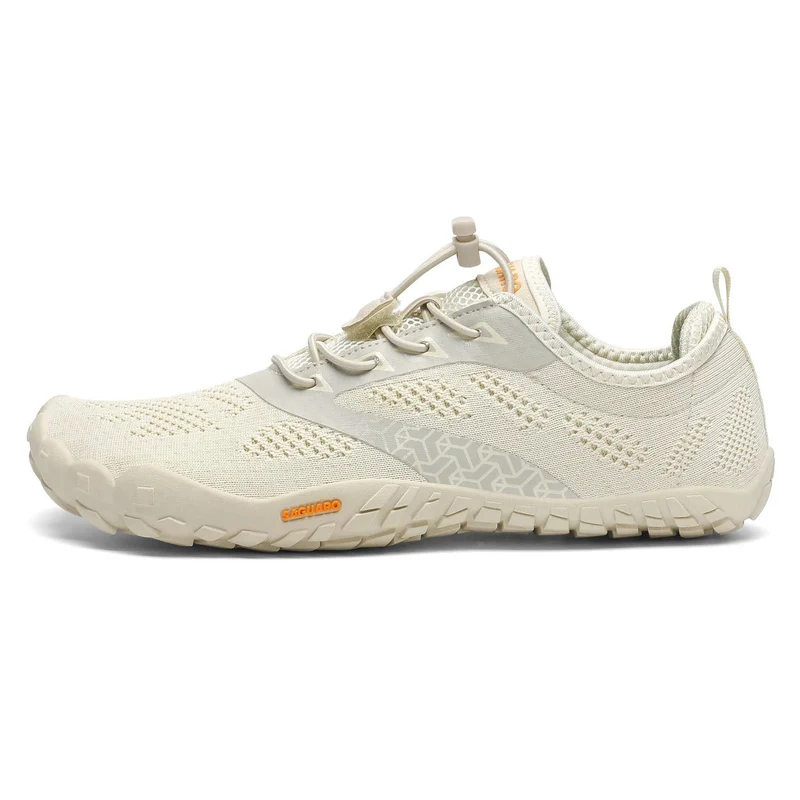 SAGUARO Barfußschuh SMART - créme / beige