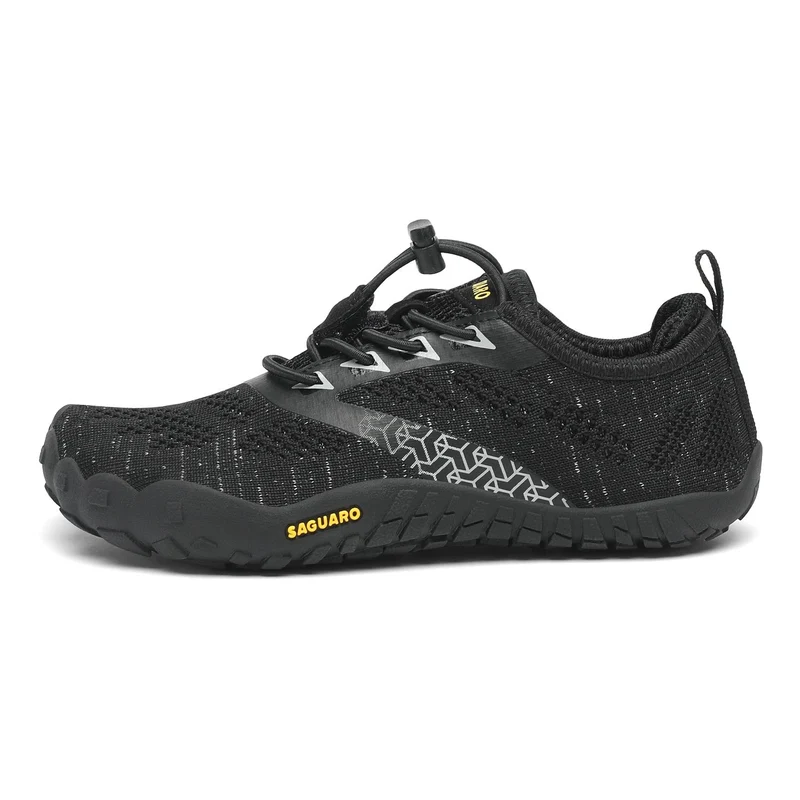 SAGUARO Barfußschuh KID SMART - schwarz