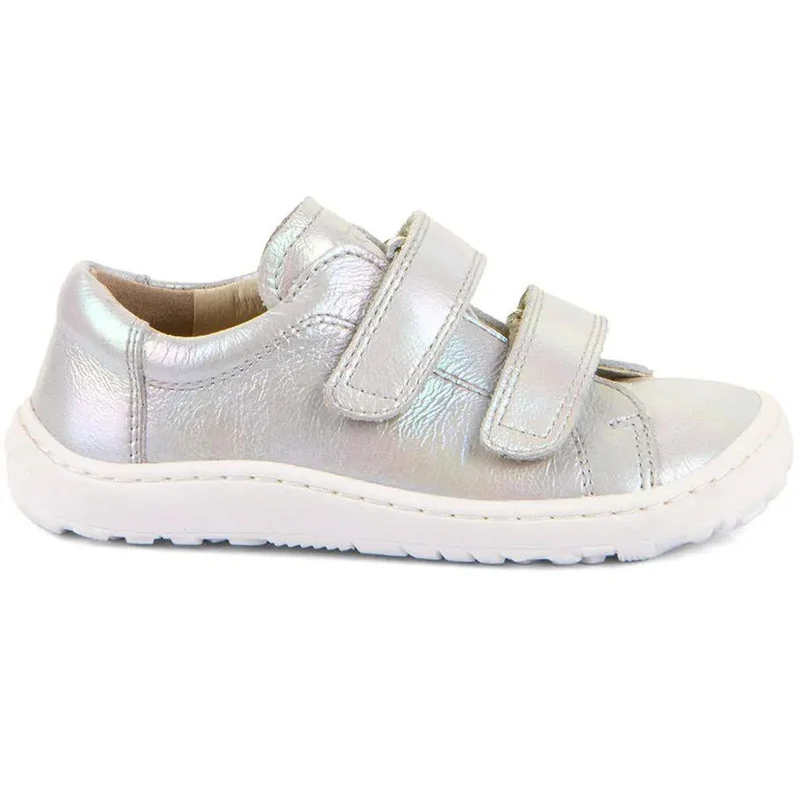 FRODDO Barfußschuh Halbschuh G3130284-26 - silber / perlmutt
