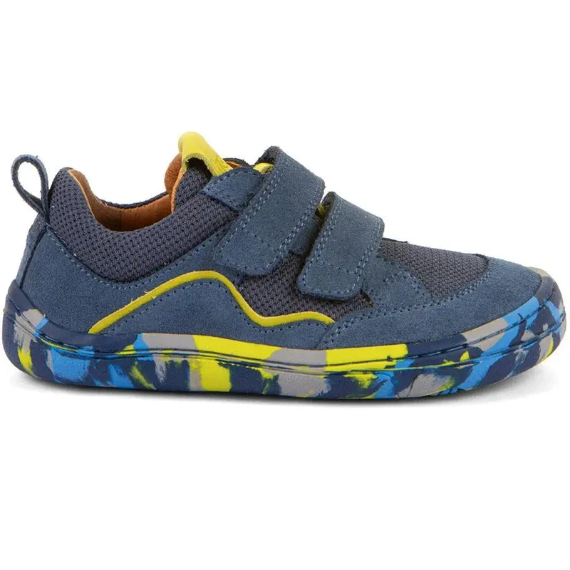 FRODDO Barfußschuh Halbschuh G3130261-3 - blau / kiwi / bunt