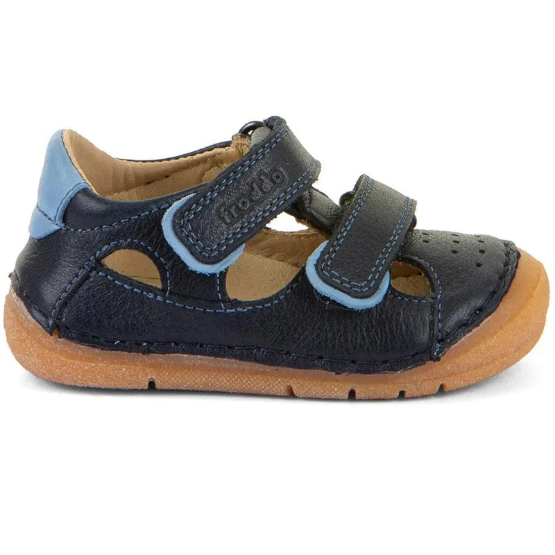 FRODDO Halbsandale G2150208 - navy / hellblau