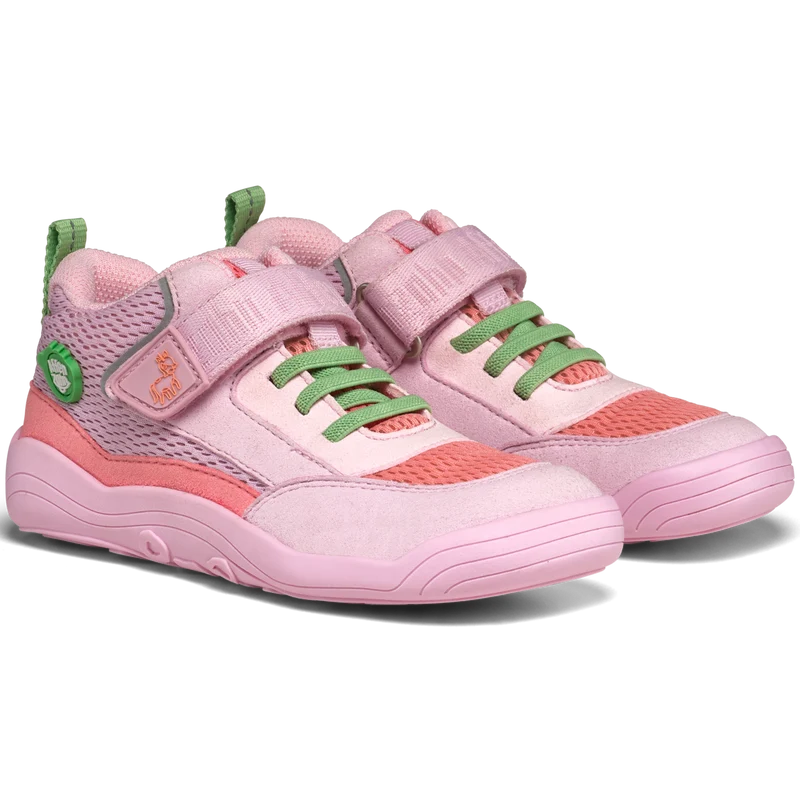 AFFENZAHN Halbschuh VEGAN Cheerly EINHORN - rosa / koralle / grün