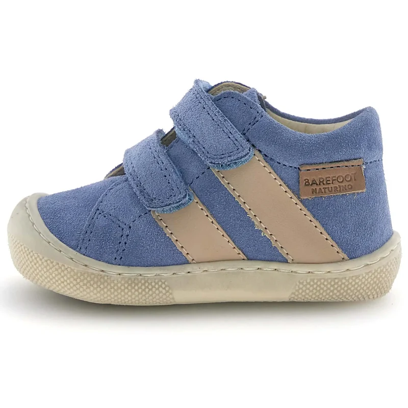 NATURINO Barfußschuh Halbschuh SABBY - celeste / beige