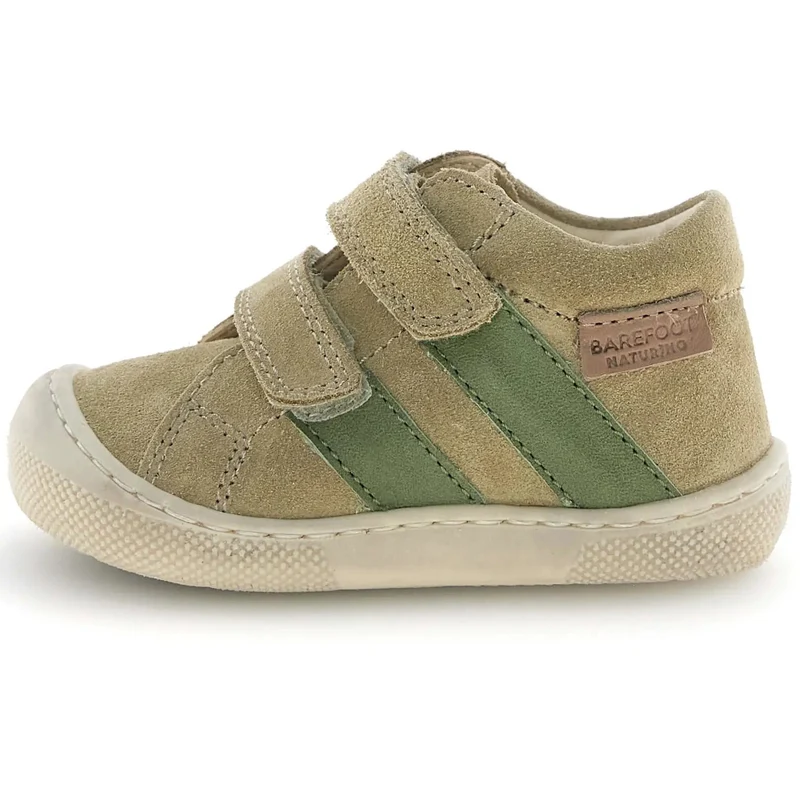 NATURINO Barfußschuh Halbschuh SABBY - sand / laubgrün