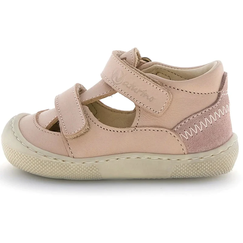 NATURINO Barfußschuh Halbsandale IRTYS - rosa / altrosa