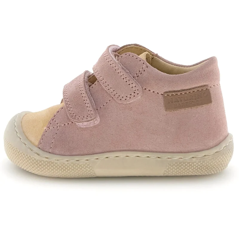 NATURINO Barfußschuh Halbschuh AMUR - altrosa / vanille