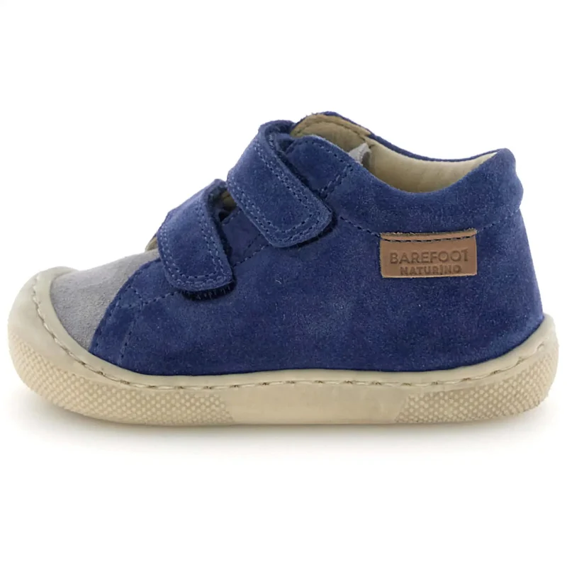 NATURINO Barfußschuh Halbschuh AMUR - azur / grau