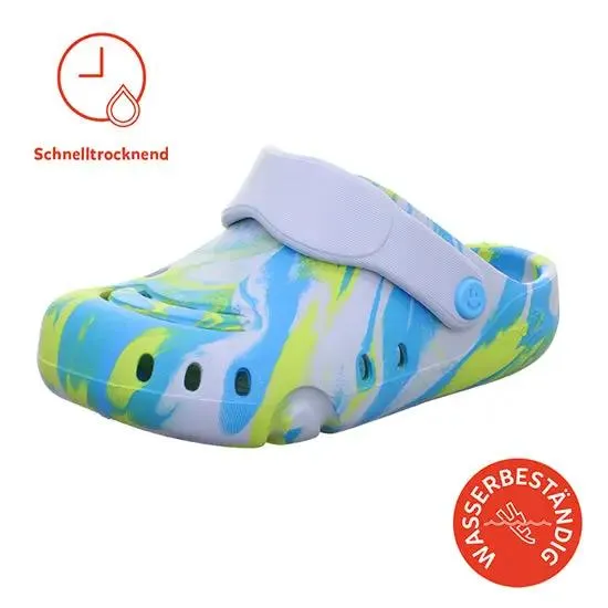 SUPERFIT SPLASH 990-840 - hellblau / neongrün