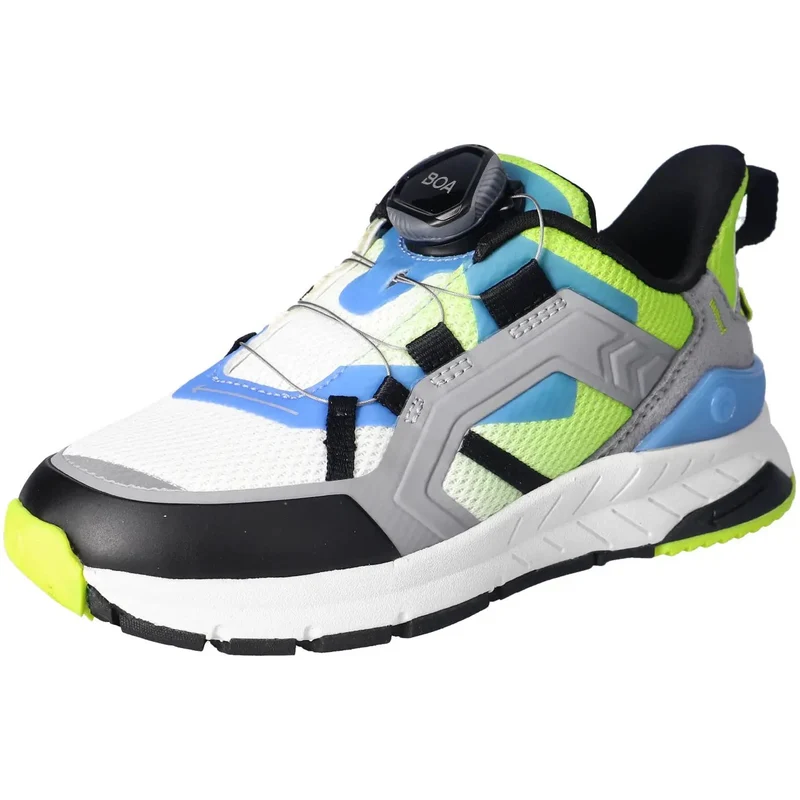 RICOSTA Halbschuh BOA PULSE - weiß / türkis / neongrün