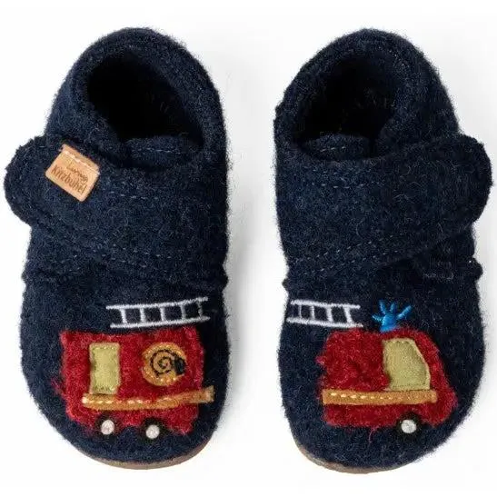 LIVING KITZBÜHEL Hausschuh 4813-590 Fredi Feuerwehr - navy