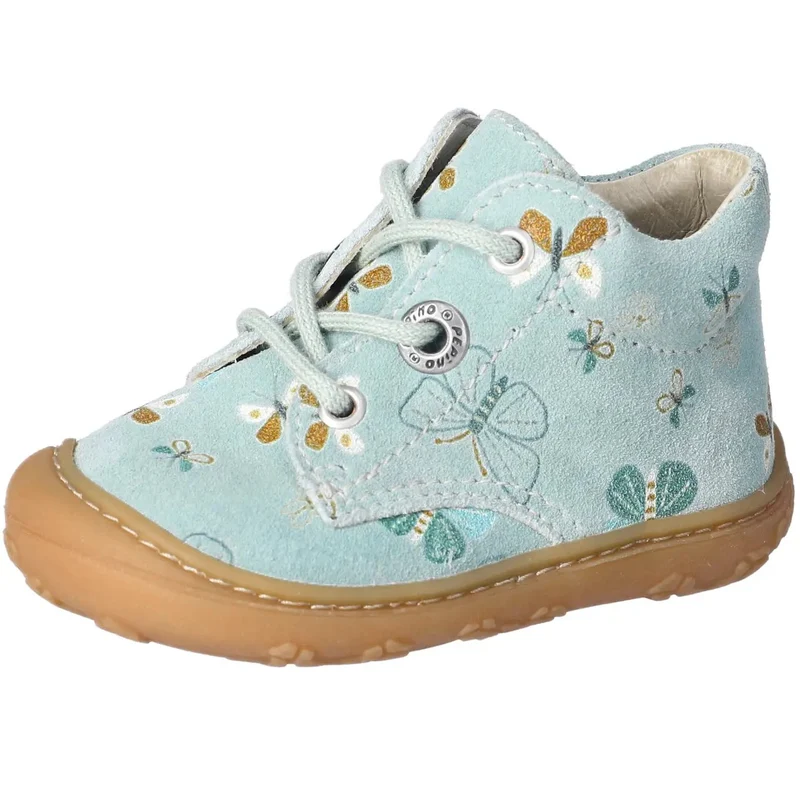 RICOSTA Knöchelschuh DOTS - eisblau / Schmetterling