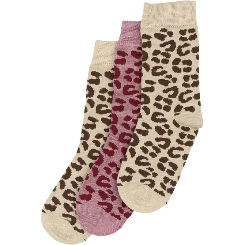 MINIPOP 3er Pack Bambus Socken - Leo