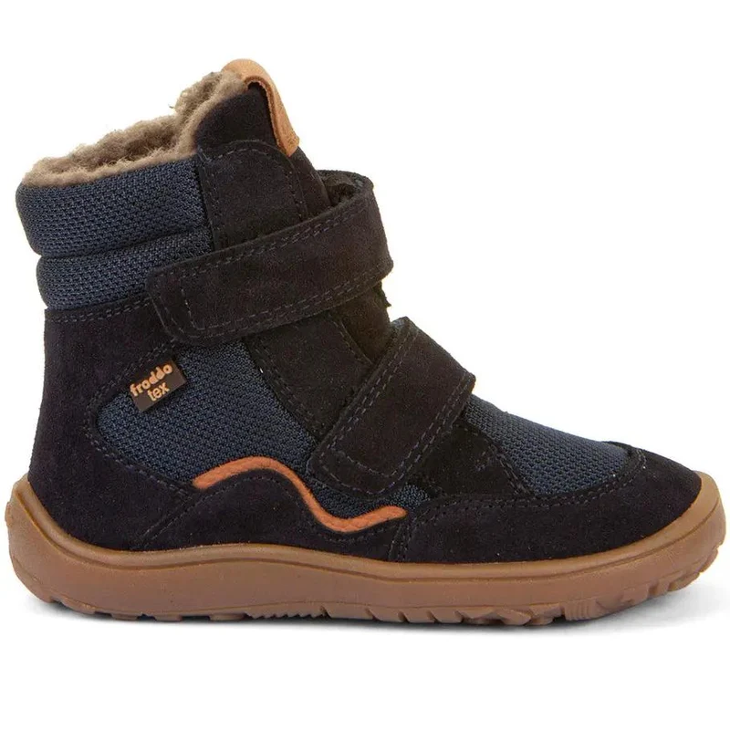 FRODDO TEX Stiefel G3160247 - dunkelblau / cognac