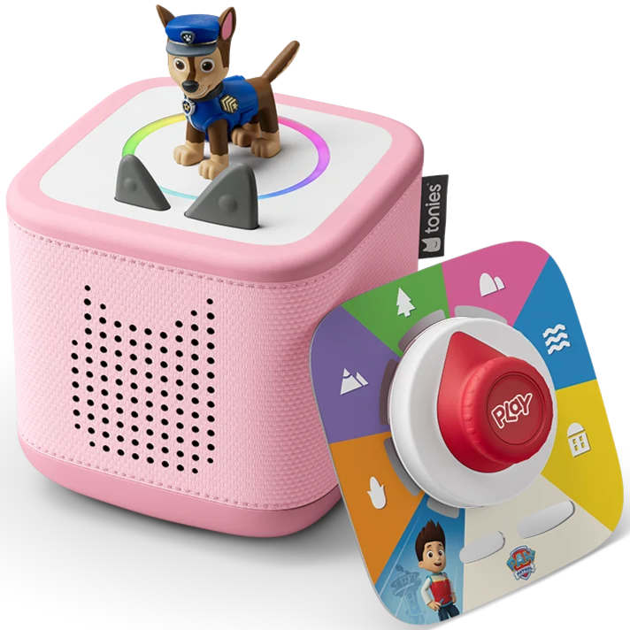 TONIES Toniebox 2 - Starter-Komplettset mit Paw Patrol Chase - rosa
