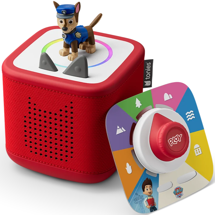 TONIES Toniebox 2 - Starter-Komplettset mit Paw Patrol Chase - rot