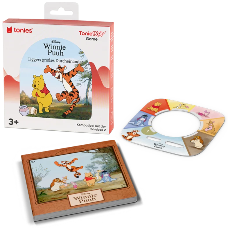 TONIES Toniebox 2 - Tonieplay Game - Disney Winnie Puuh: Tigger großes Durcheinander