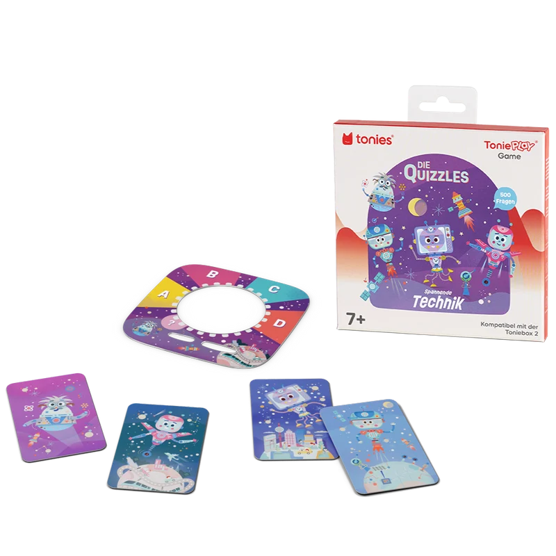 TONIES Toniebox 2 - Tonieplay Game - Die Quizzles: Spannende Technik