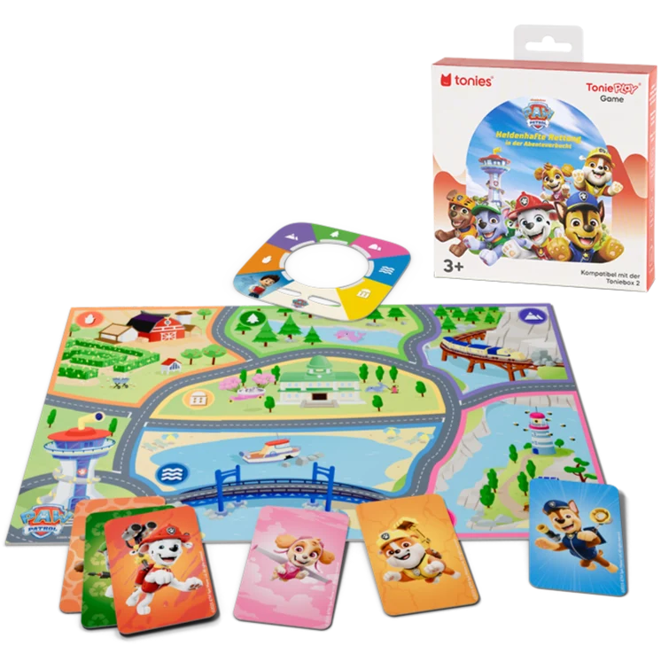 TONIES Toniebox 2 - Tonieplay Game - Paw Patrol - Heldenhafte Rettung in der Abenteuerbucht