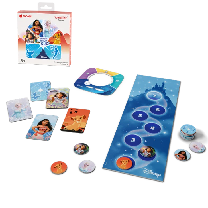 TONIES Toniebox 2 - Tonieplay Game - Das große Kingdom Quiz