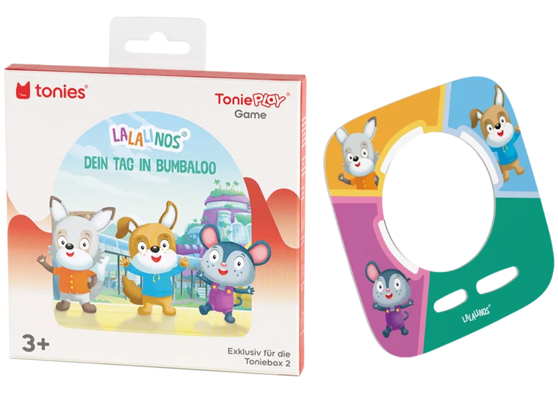 TONIES Toniebox 2 - Tonieplay Game - Lalalinos - Dein Tag in Bumbaloo