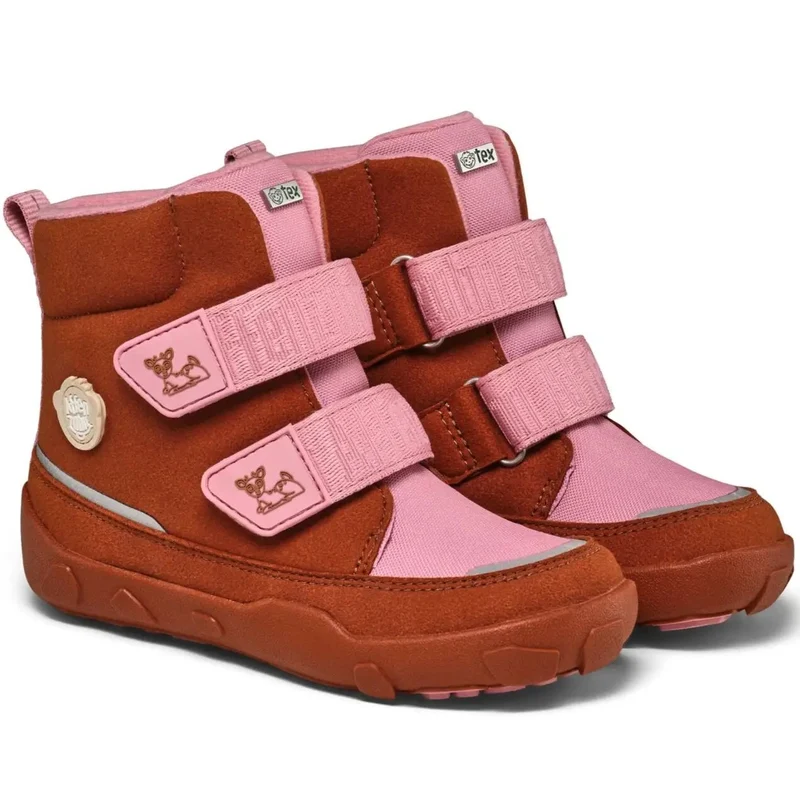 AFFENZAHN TEX Stiefel COMFY VEGAN REH - braun / rosa
