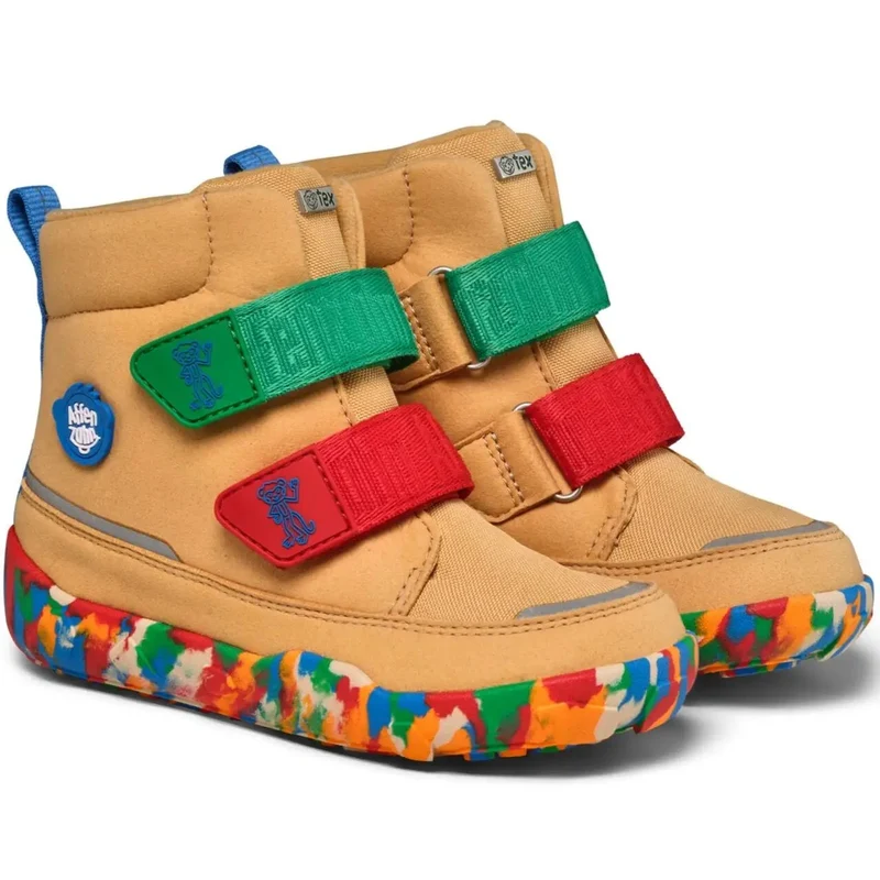 AFFENZAHN TEX Stiefel COMFY VEGAN AFFENZAHN 10 JAHRE - beige / bunt