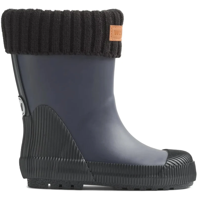 WHEAT Gummistiefel RUBBER BOOT WADER Thermo WF720-01 - schwarz