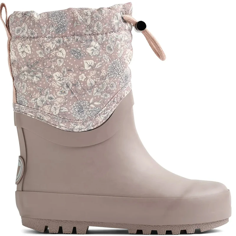 WHEAT Gummistiefel DRIZZLE/Thermo Snowboot-WF541K-02 - altrosa / Blümchen