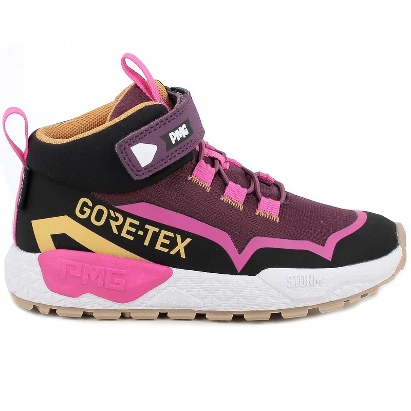 PRIMIGI GORE-TEX Knöchelschuh STORM 24193-55 - schwarz / fuchsia / gelb