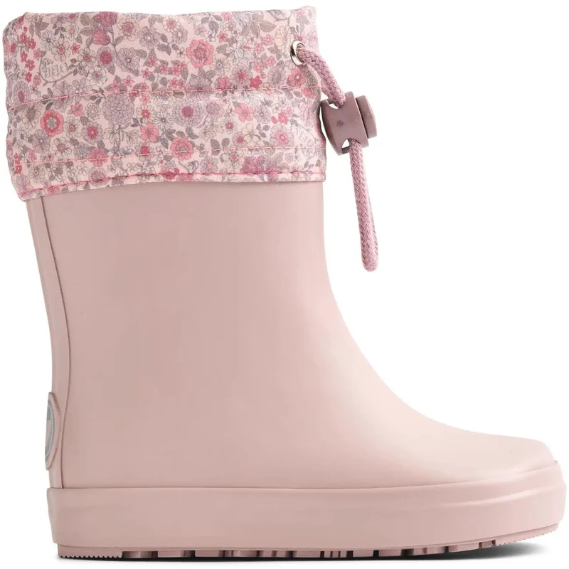 WHEAT Gummistiefel Barefoot RUBBER ZERRO Thermo WF722-02 - rosa