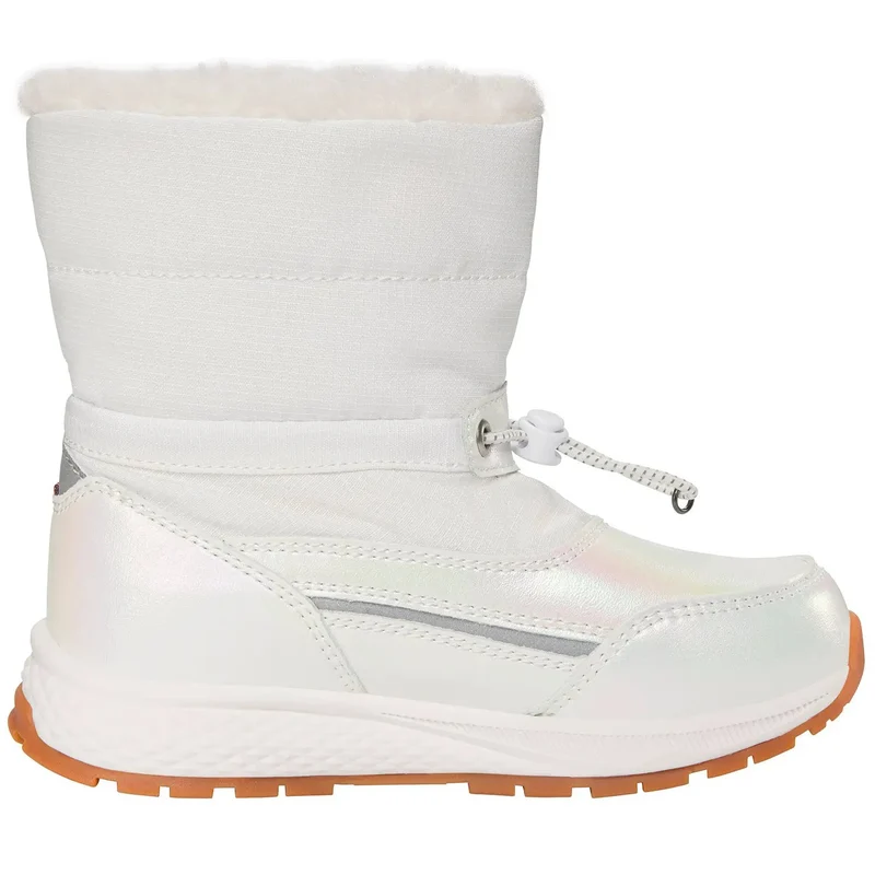 VIKING TEX Stiefel EQUIP SHINE WARM WP PULL-ON - WEISS / PERLMUTT