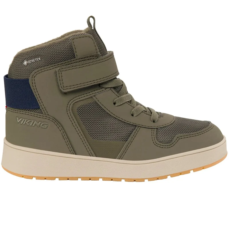 VIKING GORE-TEX Knöchelschuh JACK MID WARM GTX - oliv / navy